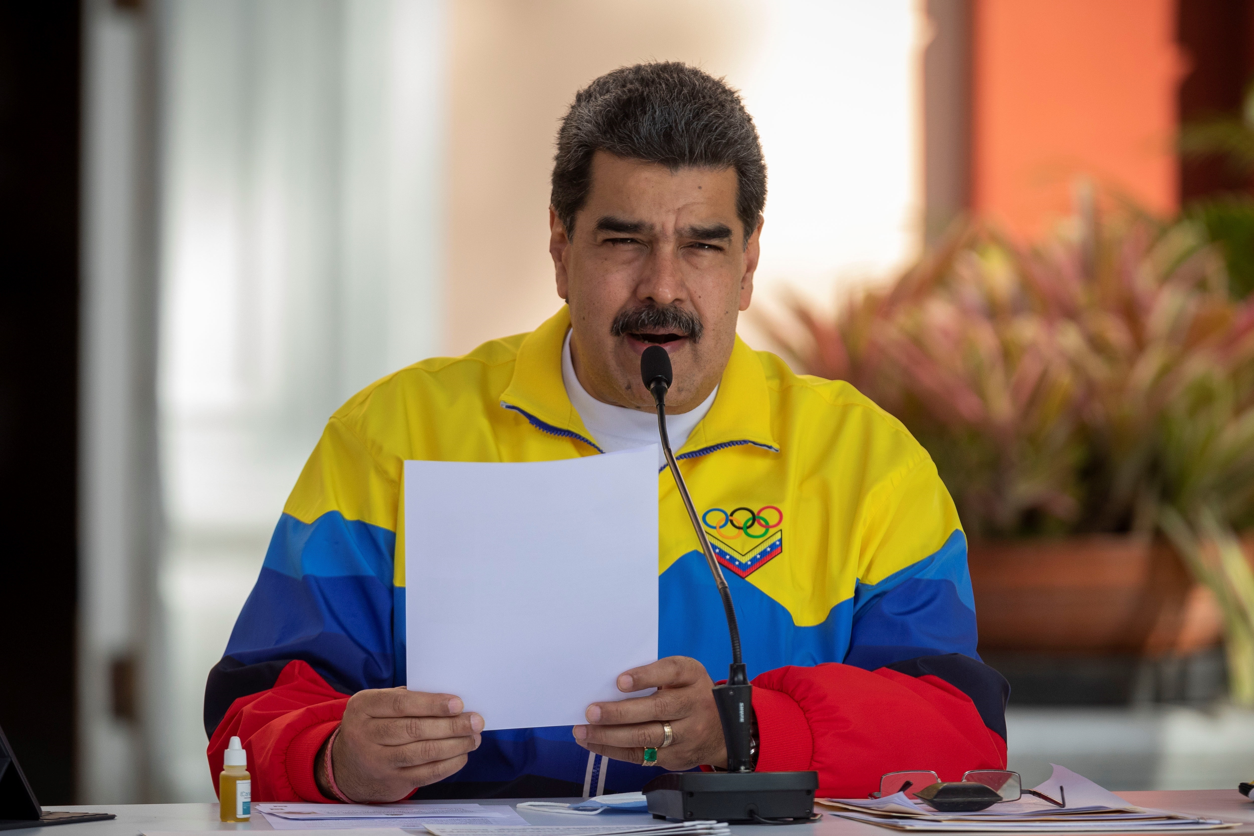 El presidente de Venezuela, Nicolás Maduro. EFE/RAYNER PEÑA R./Archivo
