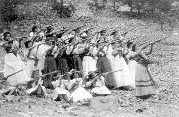 Las mujeres de la Revolución Mexicana (Foto: Flickr)