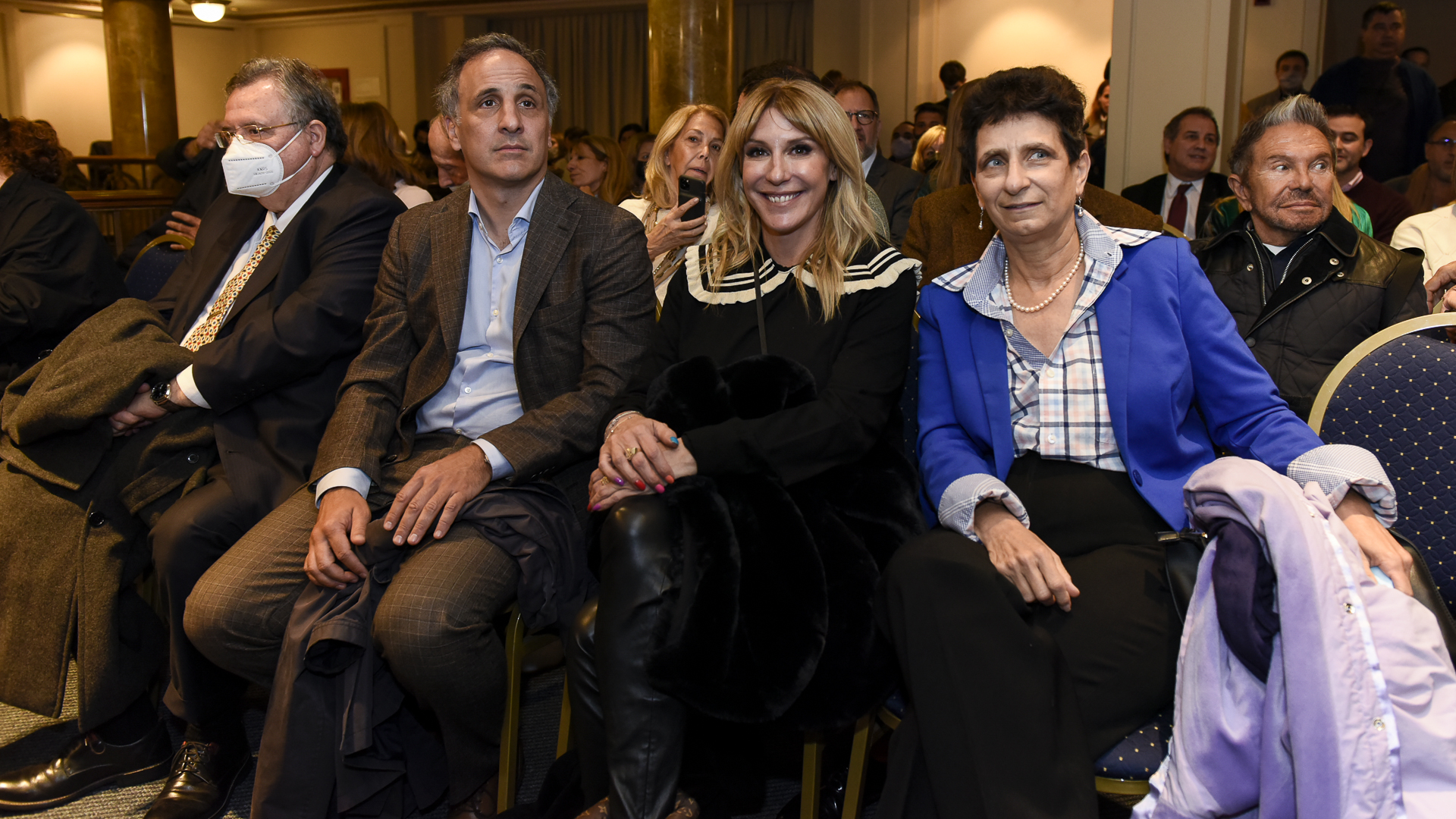 Marcos Bulgheroni, Amalia Amoedo y la embajadora Galit Ronen