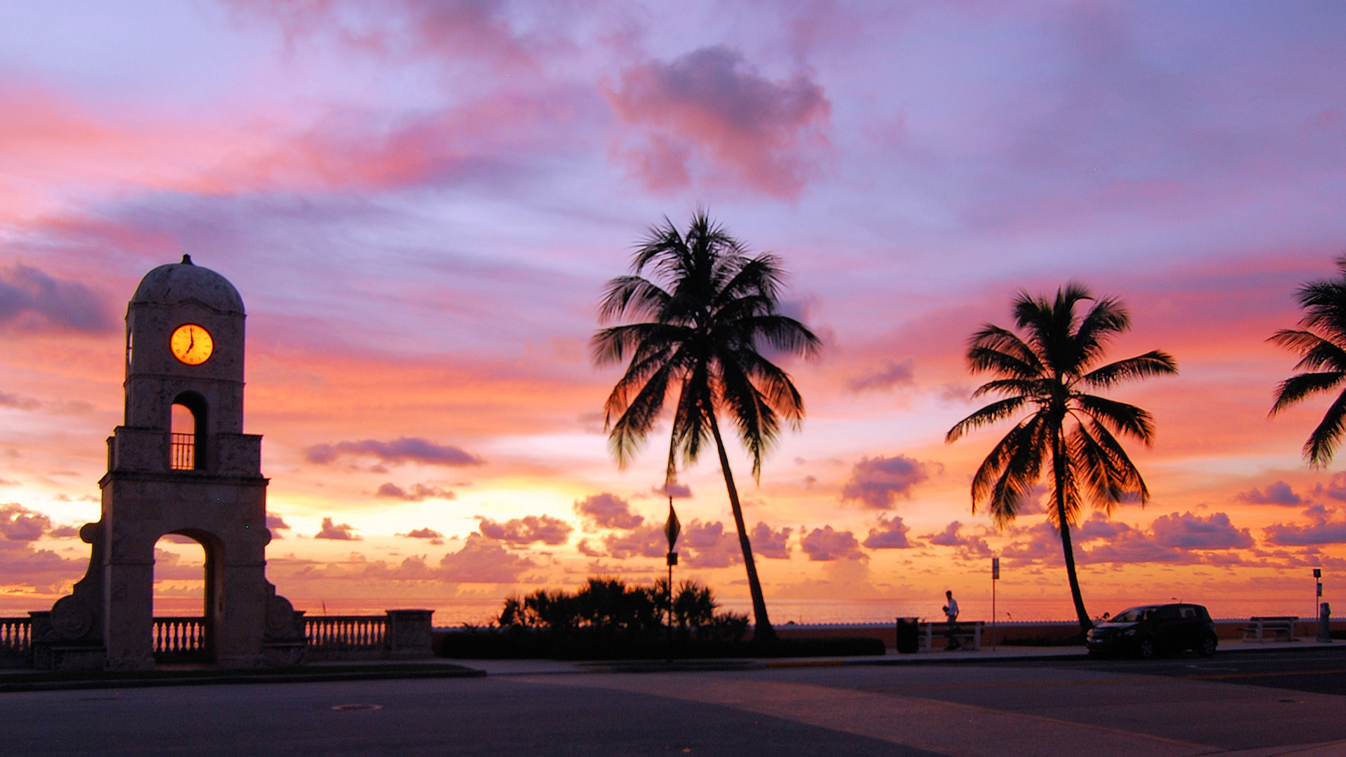 Palm Beach tiene uno de los mejores atardeceres de la Florida (Shutterstock)