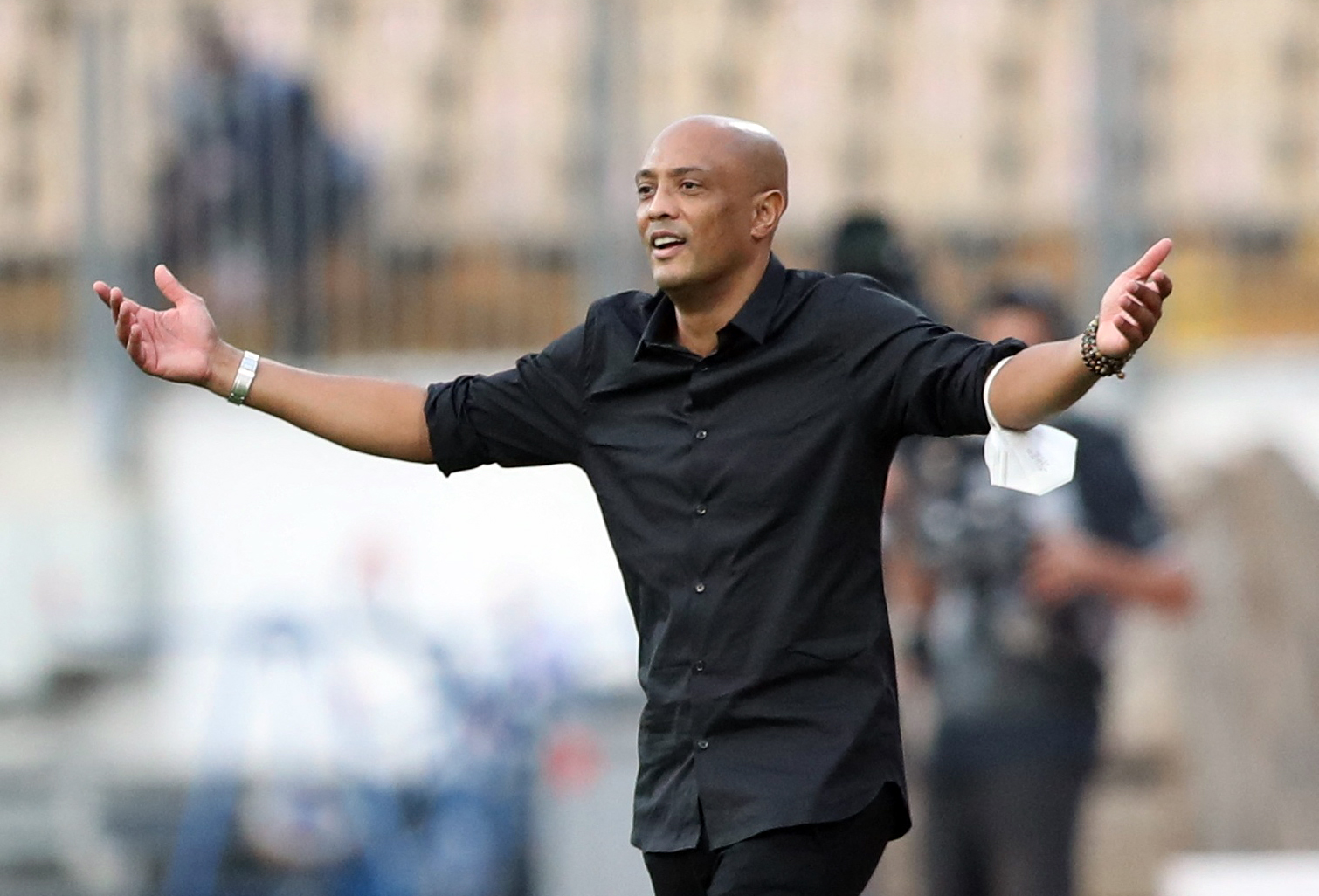 El entrenador Amir Abdou figura entre los contagiados (REUTERS/Mohamed Abd El Ghany)
