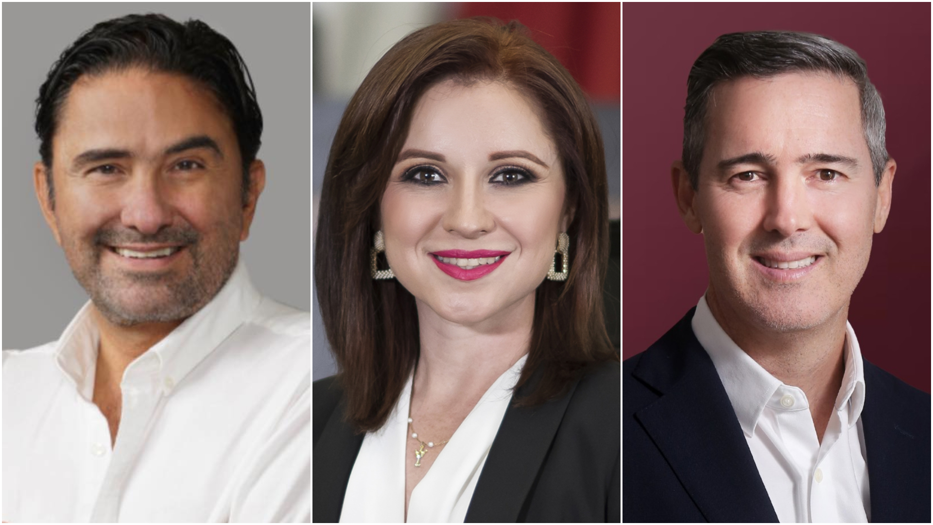 Los candidatos en las elecciones extraordinarias de Tamaulipas 2023. (Facebook Manuel Muñoz Cano, Congreso Tamaulipas y Facebook José Ramón Gómez Leal JR)