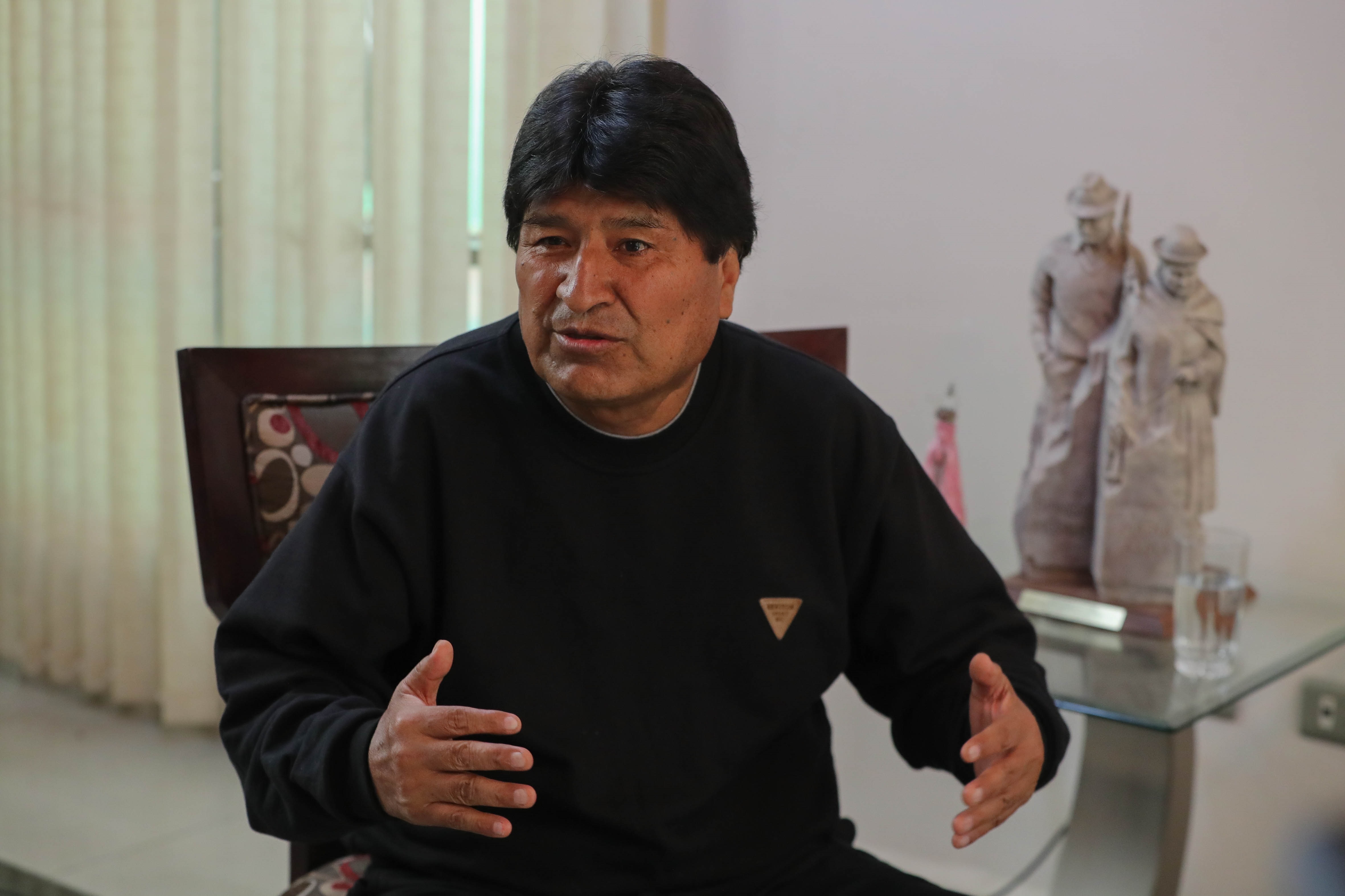 El expresidente de Bolivia Evo Morales. EFE/Martín Alipaz/Archivo
