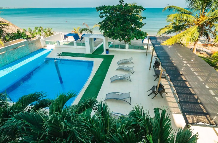En la imagen, uno de los hoteles más exclusivos de Coveñas. Foto: Cortesía