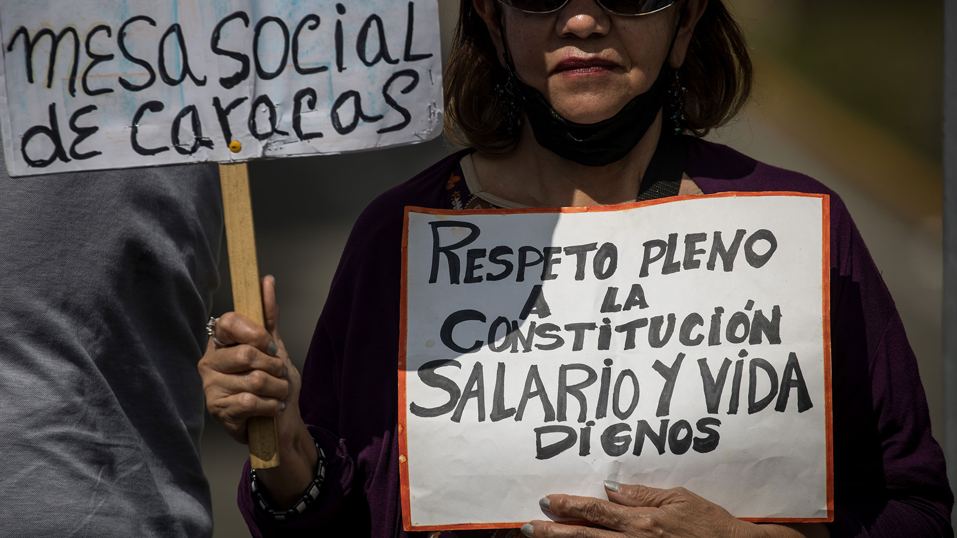 Se cumplen 3 semanas de las protestas (EFE/Miguel Gutiérrez)