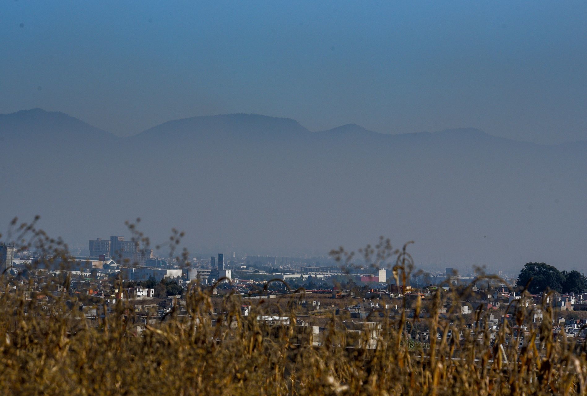 Aumentó la contaminación en la capital del país y el Estado de México (Foto: Crisanta Espinosa Aguilar/Cuartoscuro.com)