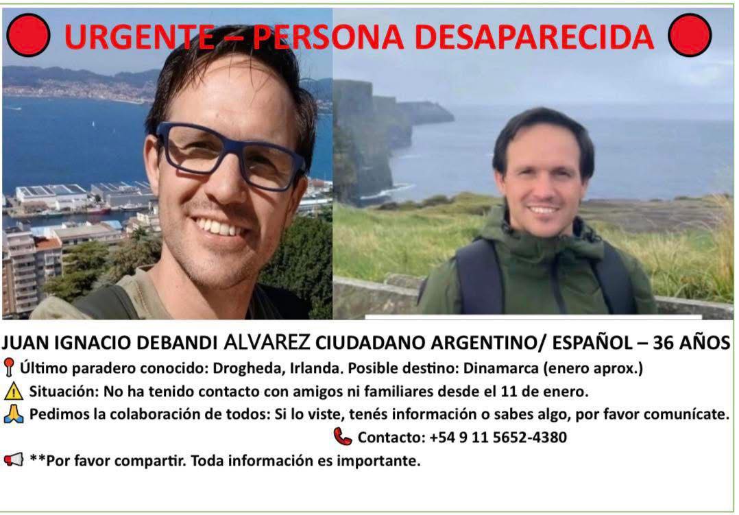 Buscan a un argentino que desapareci&oacute; hace tres meses en el sur de Francia: Interpol lanz&oacute; una alerta amarilla