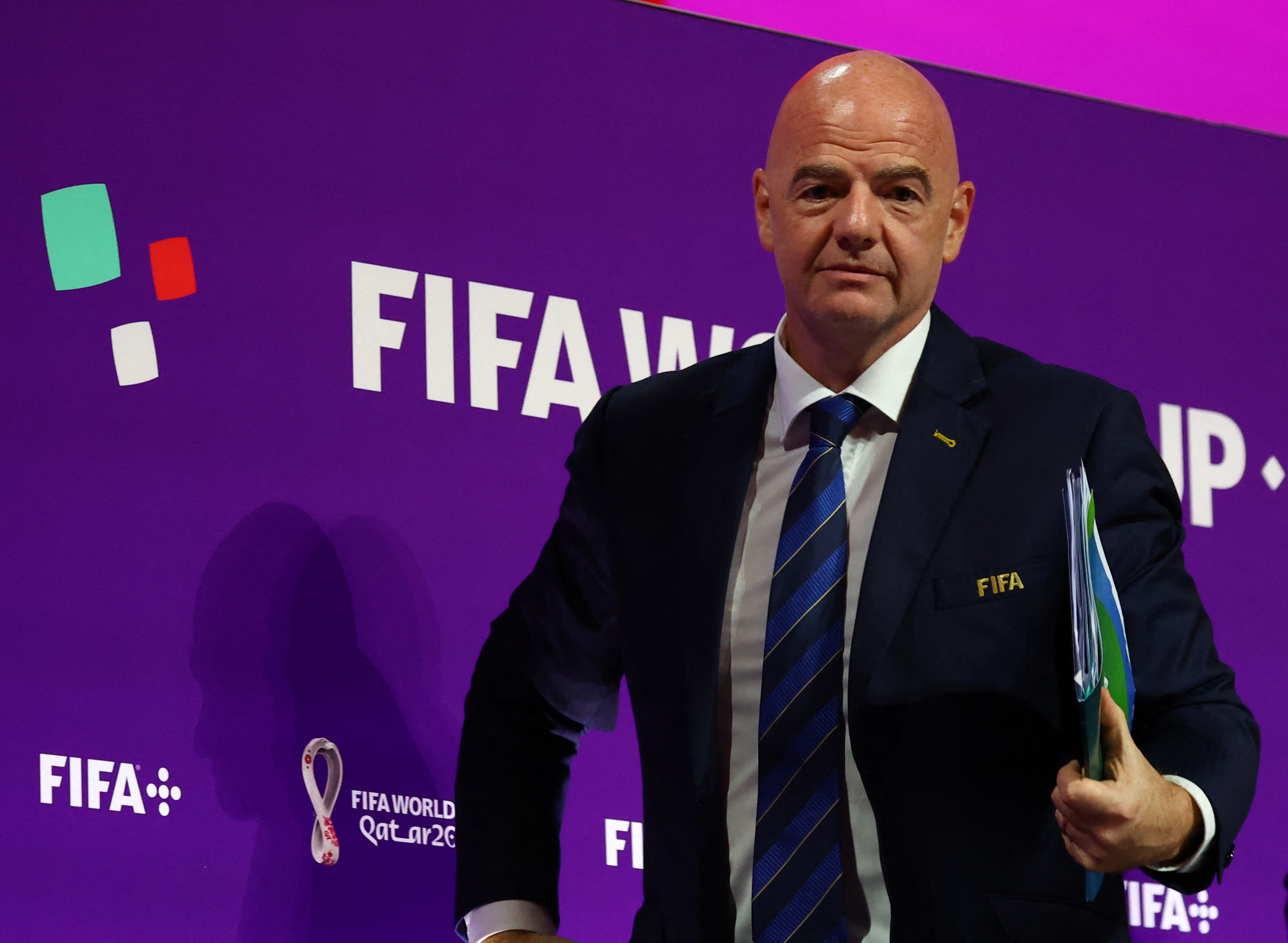 Gianni Infantino, president of FIFA (REUTERS/Gareth Bumstead)