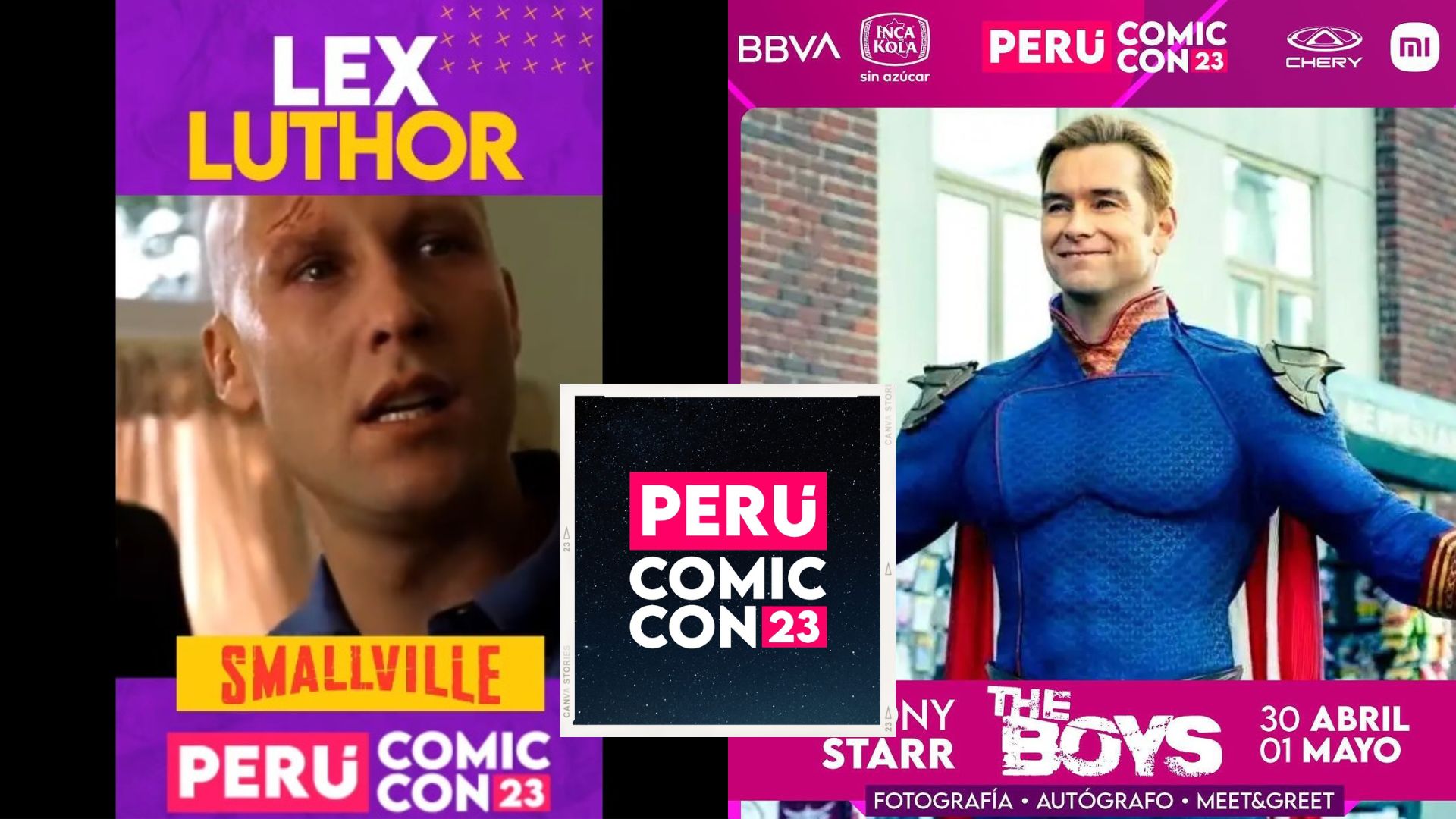 Michael Rosenbaum ‘lex Luthor Y Antony Starr ‘homelander Serán Parte Del Perú Comic Con 2023 7814