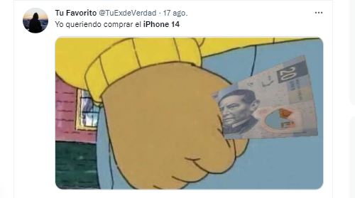 Usuarios en redes sociales reaccionaron al anuncio de la fecha de presentación del nuevo teléfono de Apple (Fotos: Captura de pantalla Twitter)