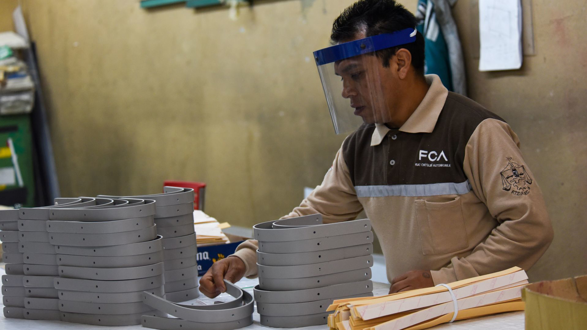 Durante la contingencia han echo donaciones a personal de salud de distintos hospitales del Valle de Toluca (Foto: Cuartoscuro)
