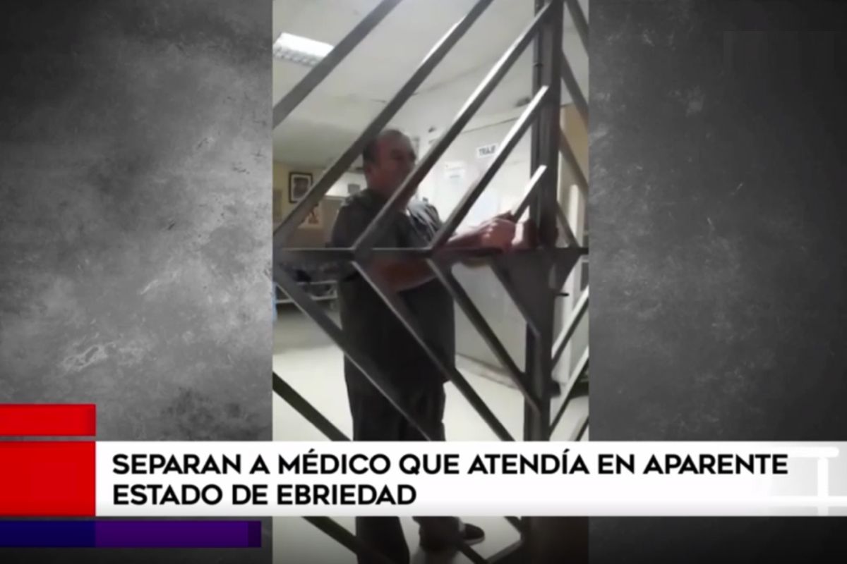 Augusto Chonate Vidarte, jefe de la Unidad de Cuidados Intensivos (UCI), fue separado del Hospital Las Mercedes de Chiclayo. | Imagen: América Noticias