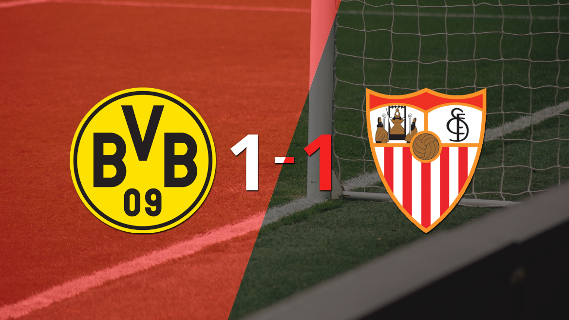Borussia Dortmund y Sevilla empataron 1 a 1