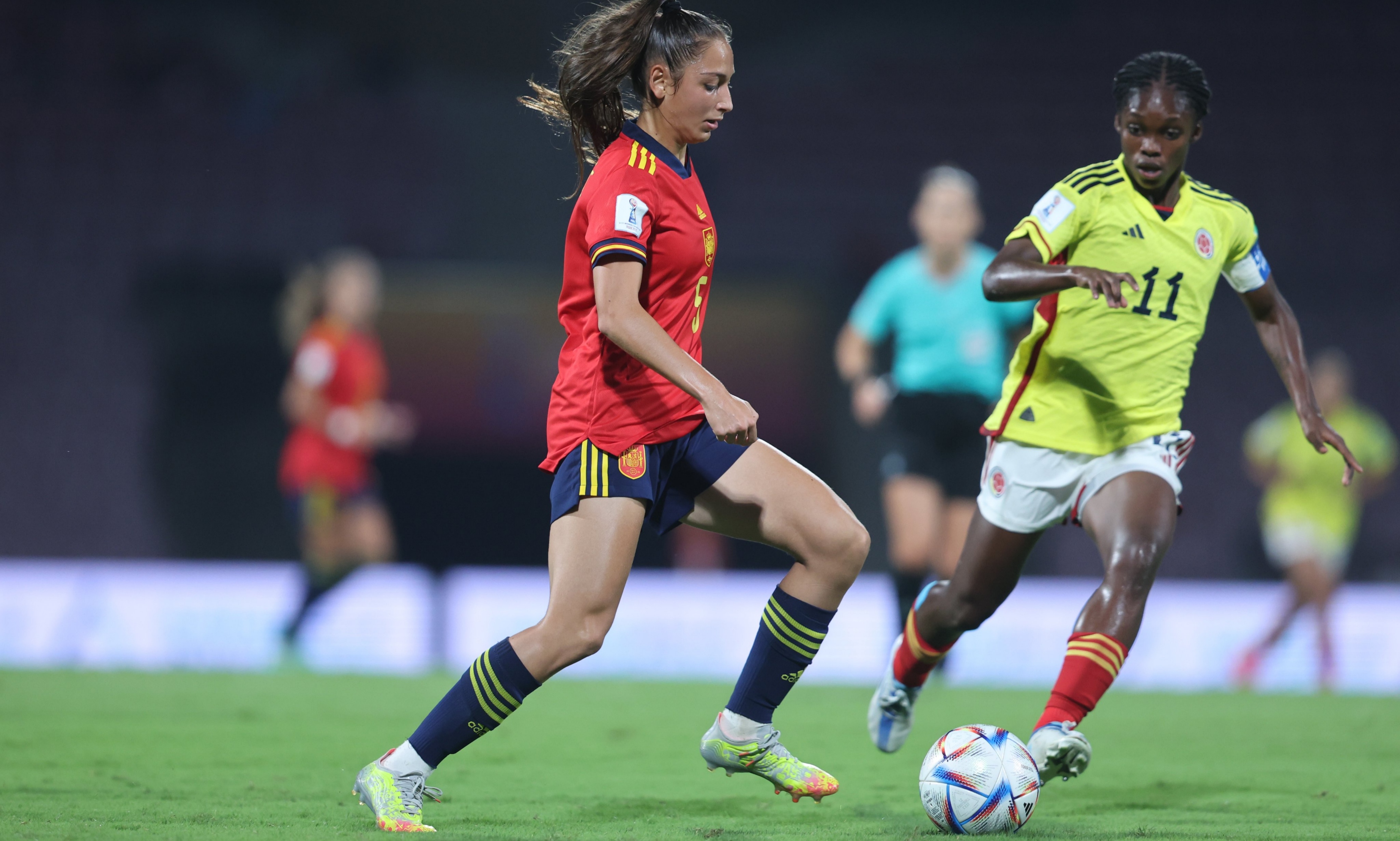Colombia National Team vs Spain National Team in the FIFA U-17 Women's World Cup