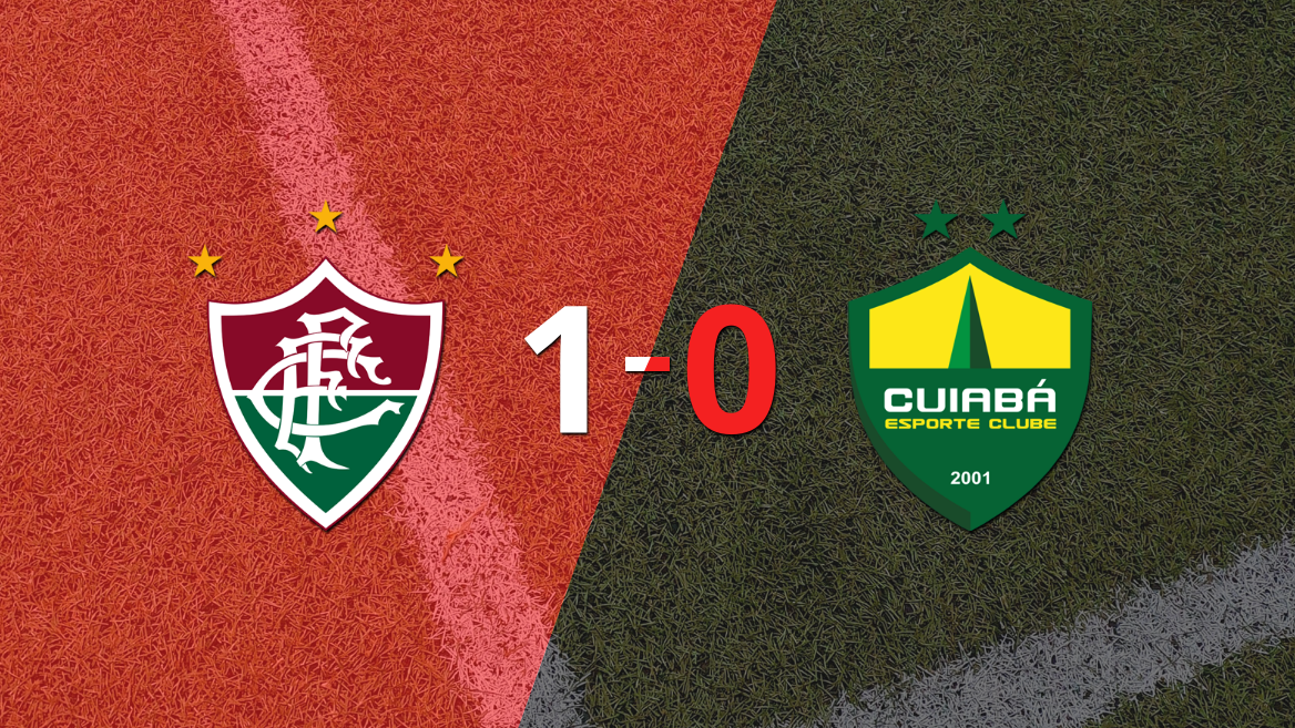 Fluminense venció por la mínima a Cuiabá