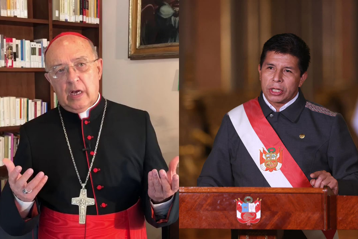 Cardenal Barreto asegura que muchos se sienten defraudados del gobierno de Pedro Castillo