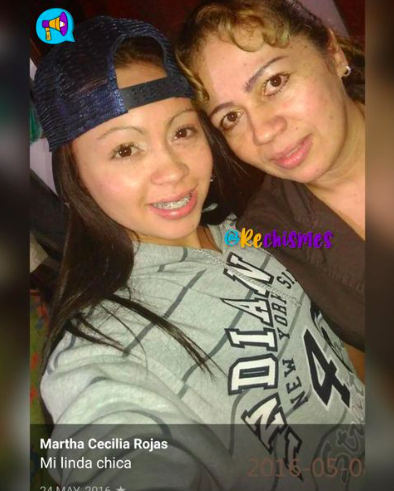Mamá de Epa Colombia desempolvó fotografía de su hija antes de ser una exitosa empresaria. Tomada de Instagram @rechismes