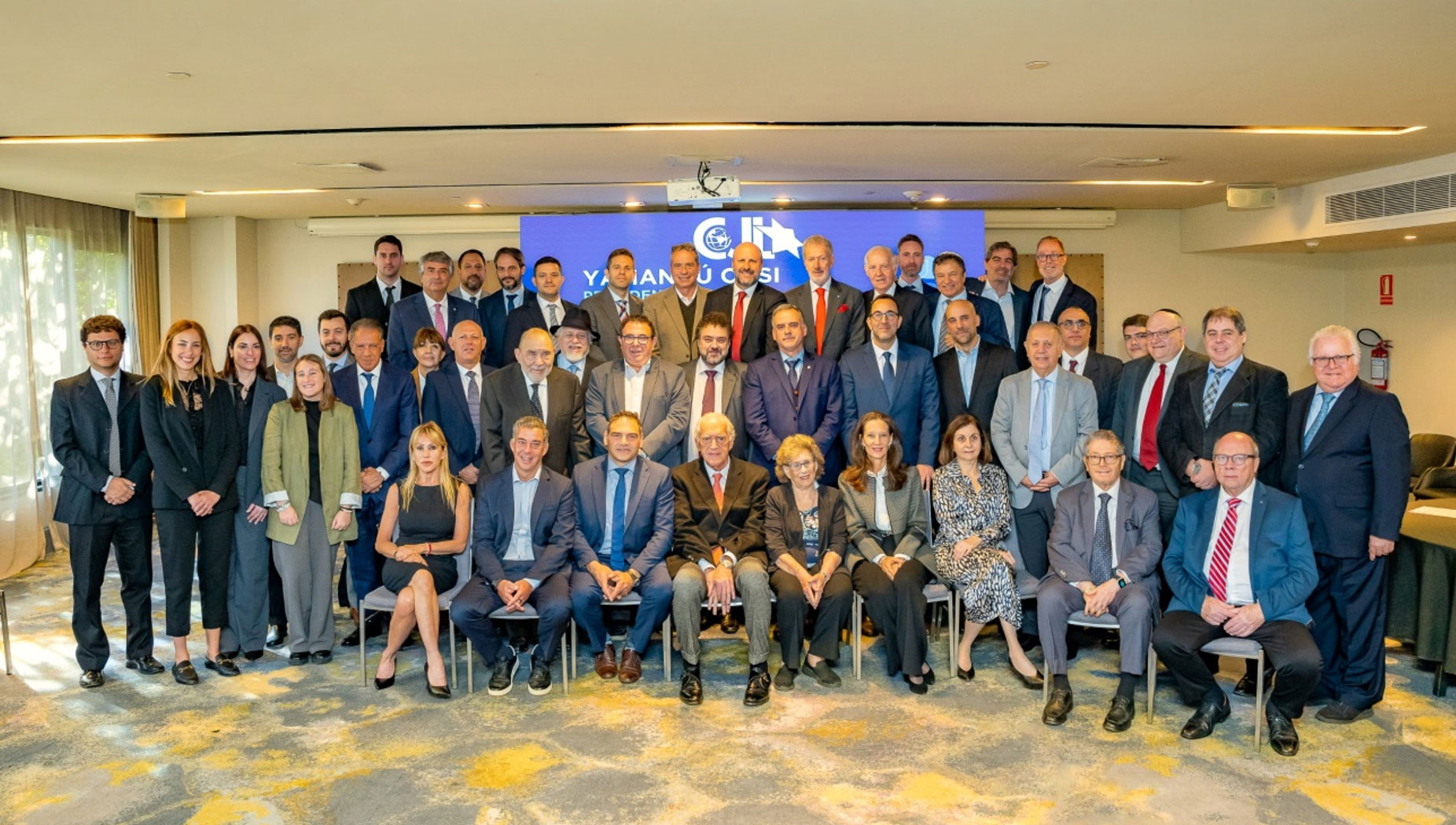 El Congreso Jud&iacute;o Latinoamericano se reuni&oacute; en Uruguay con el presidente Yamand&uacute; Orsi y reconoci&oacute; a Daniel Hadad