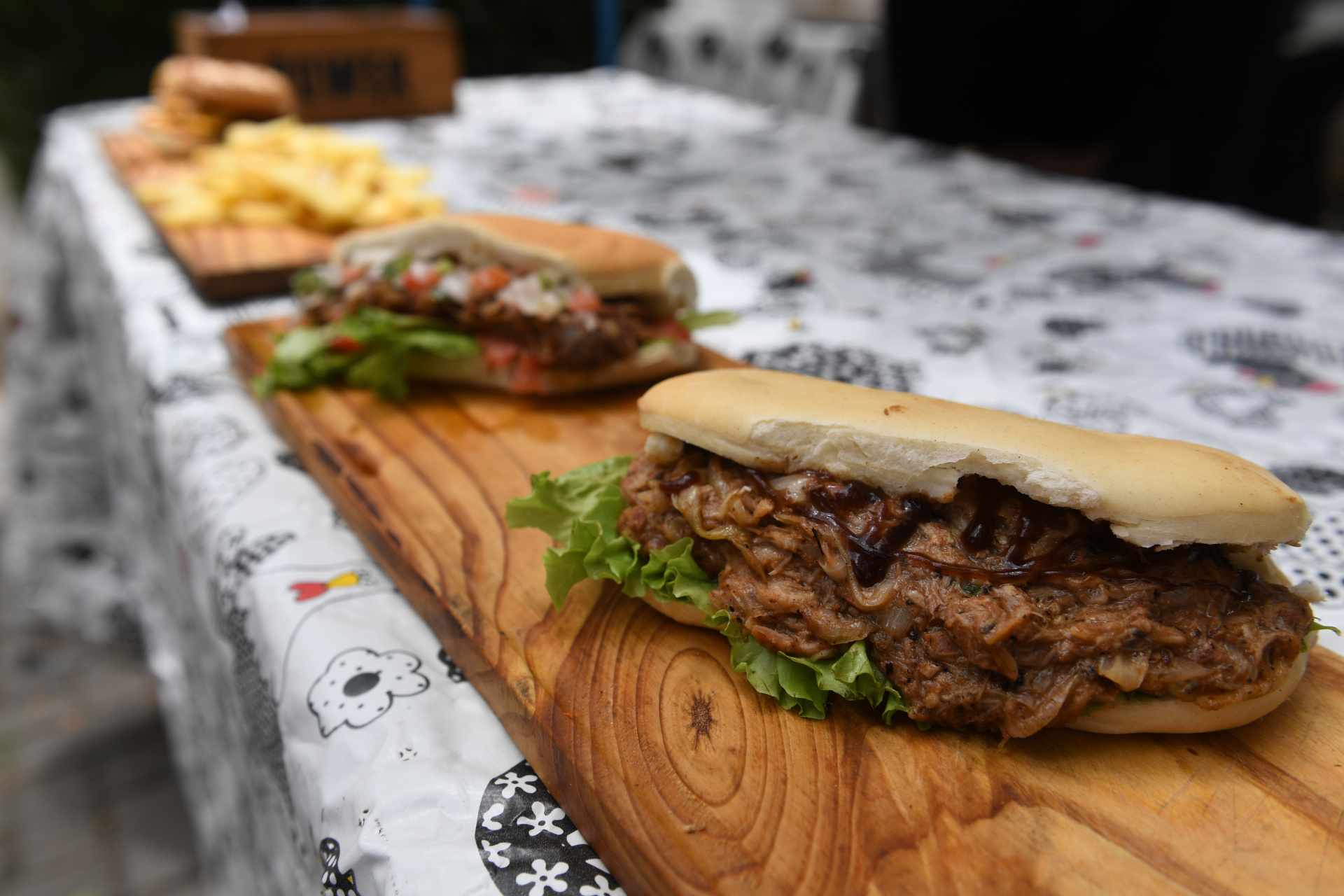 La carne es la gran protagonista de este festival (Maximiliano Luna)