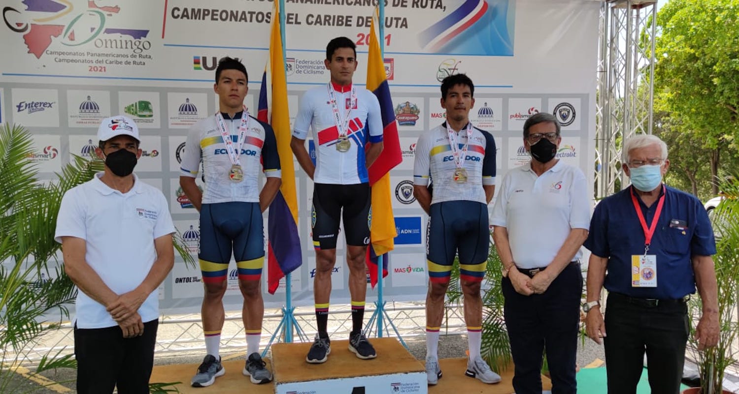 Nelson Soto alcanzó su segunda medalla de oro en un Campeonato Panamericano de Ruta. Foto: cortesía Fedeciclismo