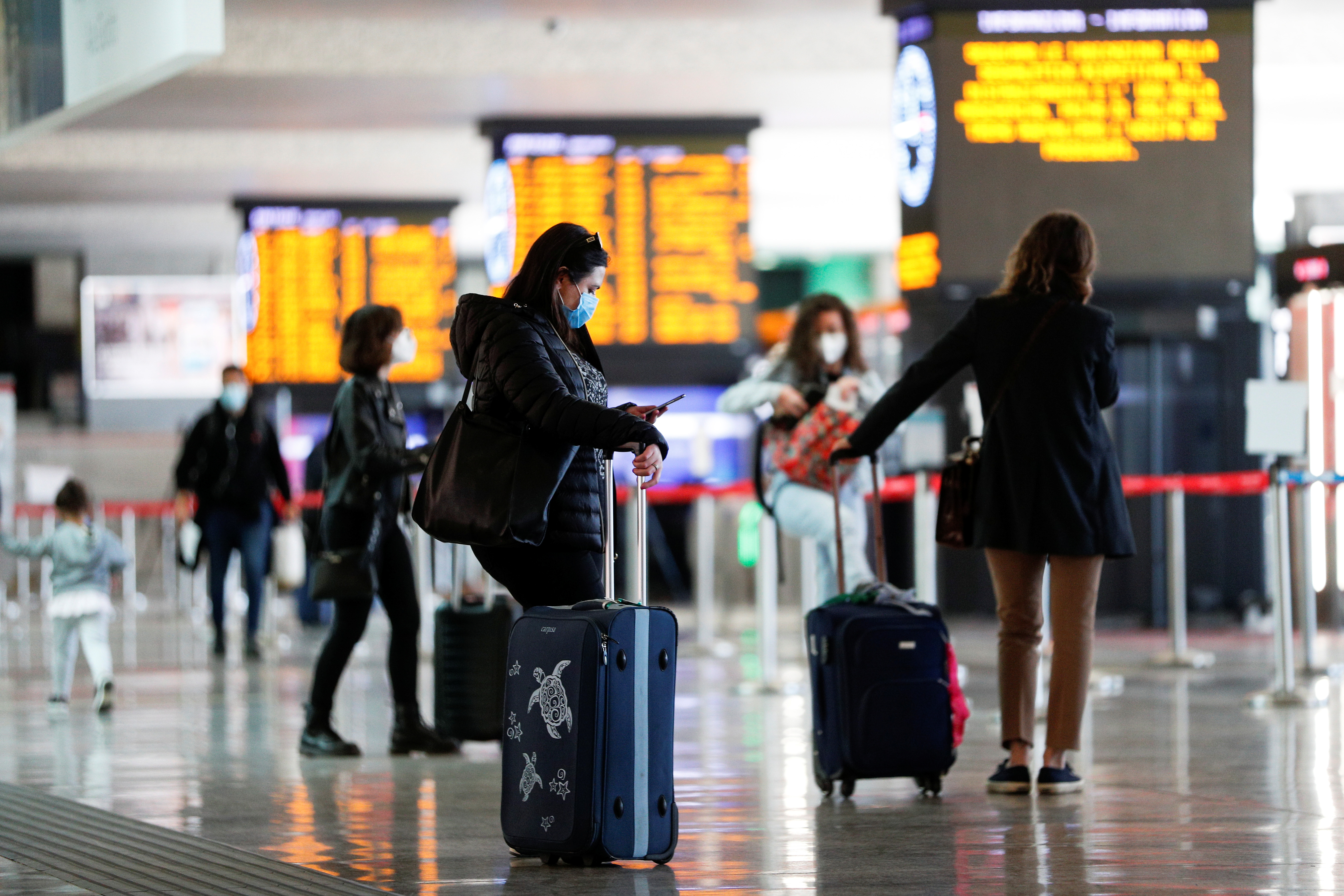 Termini es una de las estaciones más importantes en Italia (REUTERS/Guglielmo Mangiapane)