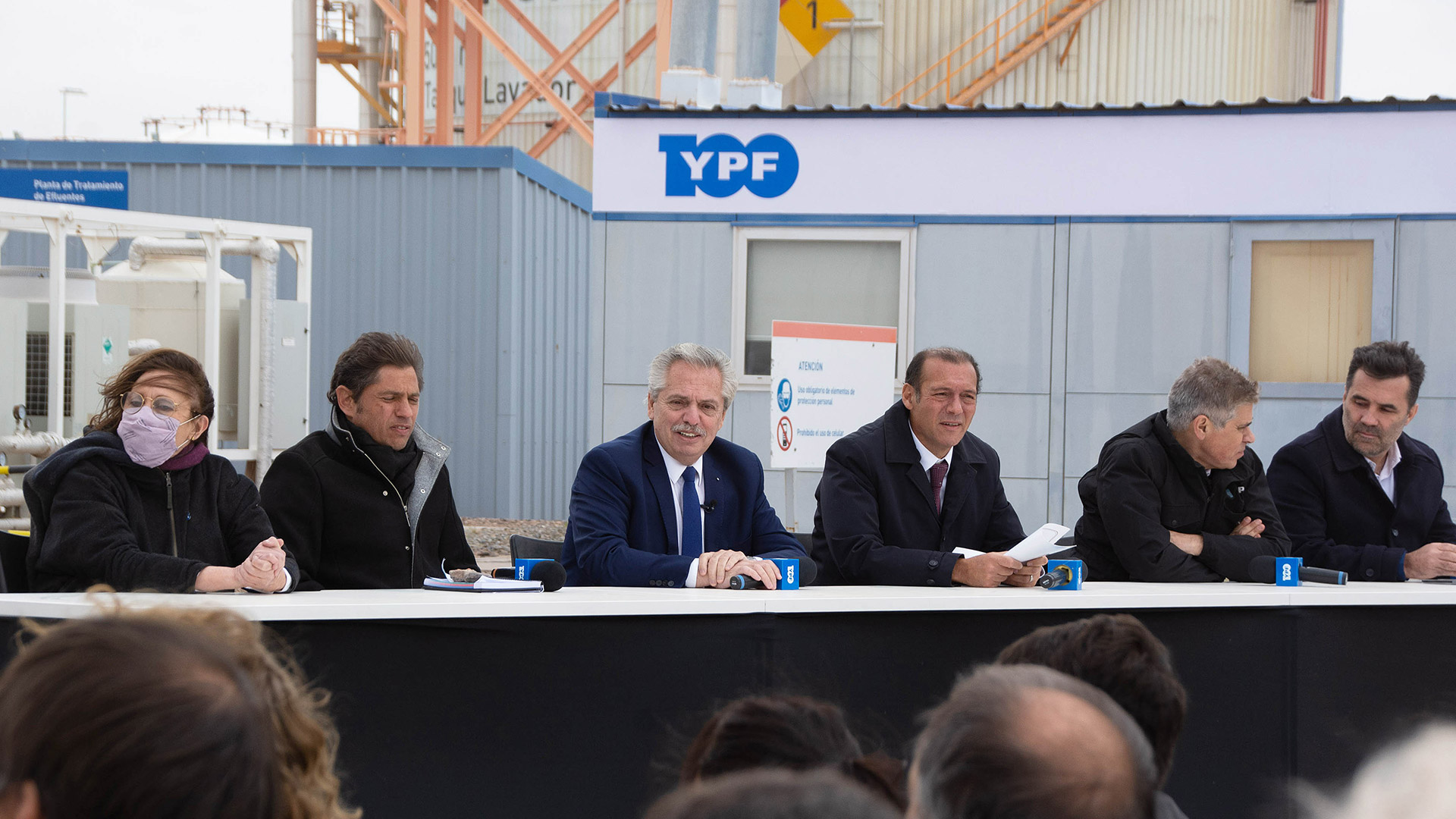La construcción fue anunciada oficialmente el 21 de abril pasado por el presidente Alberto Fernández