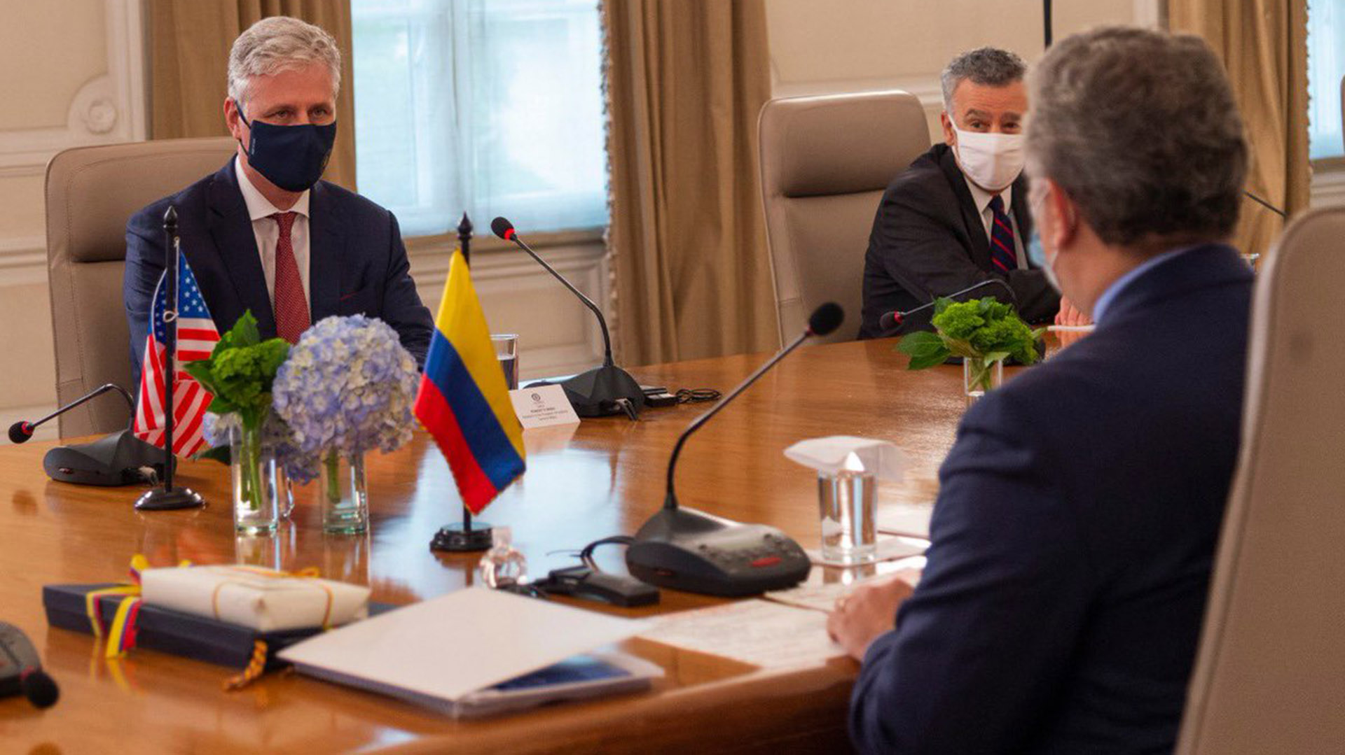 Iván Duque destacó el compromiso de Colombia y EEUU en la lucha contra el narcotráfico (Twitter: @IvanDuque)