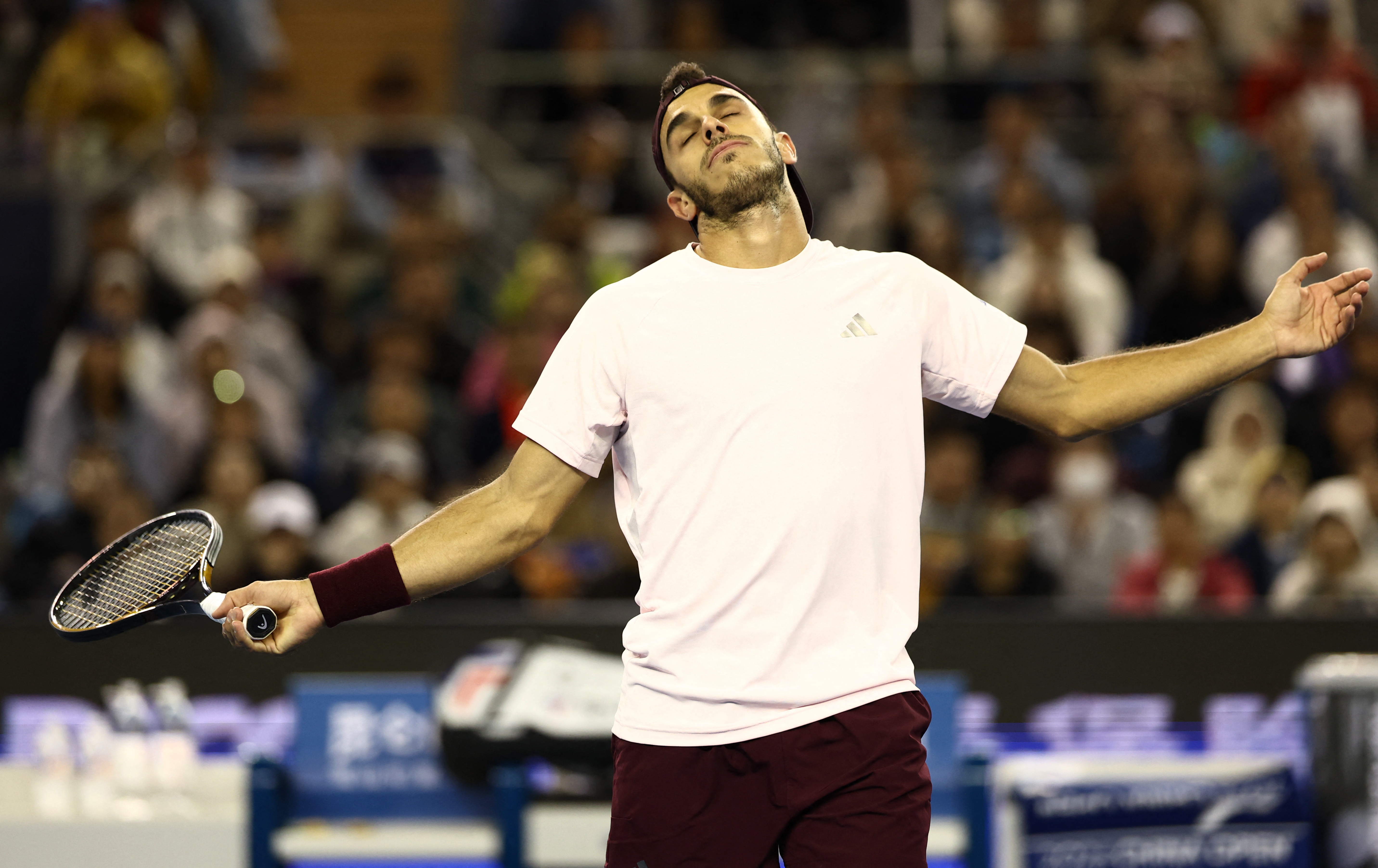 Francisco Cer&uacute;ndolo qued&oacute; eliminado en las semifinales de Bruselas tras caer ante Griekspoor