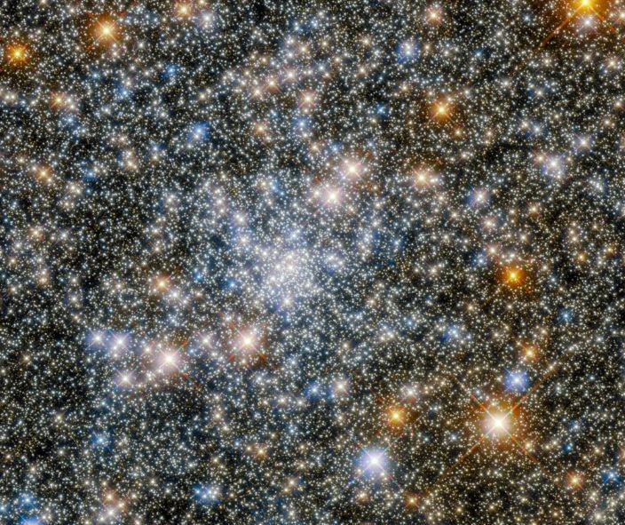 Imagen del telescopio espacial Hubble que muestra el cúmulo globular NGC 6540 en la constelación de Sagitario (Crédito: ESA/Hubble y NASA, R. Cohen)