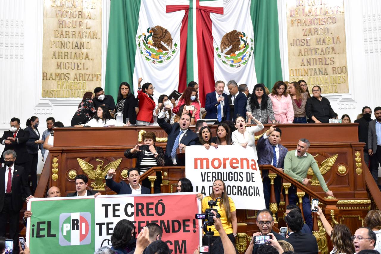 El Congreso de la Ciudad de México aprobó las reformas al Código de Instituciones y Procedimientos Electorales locales (Foto: Twitter/@Christianvocreo)
