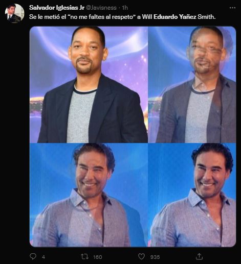 Los memes alrededor de los dos famosos no faltaron 