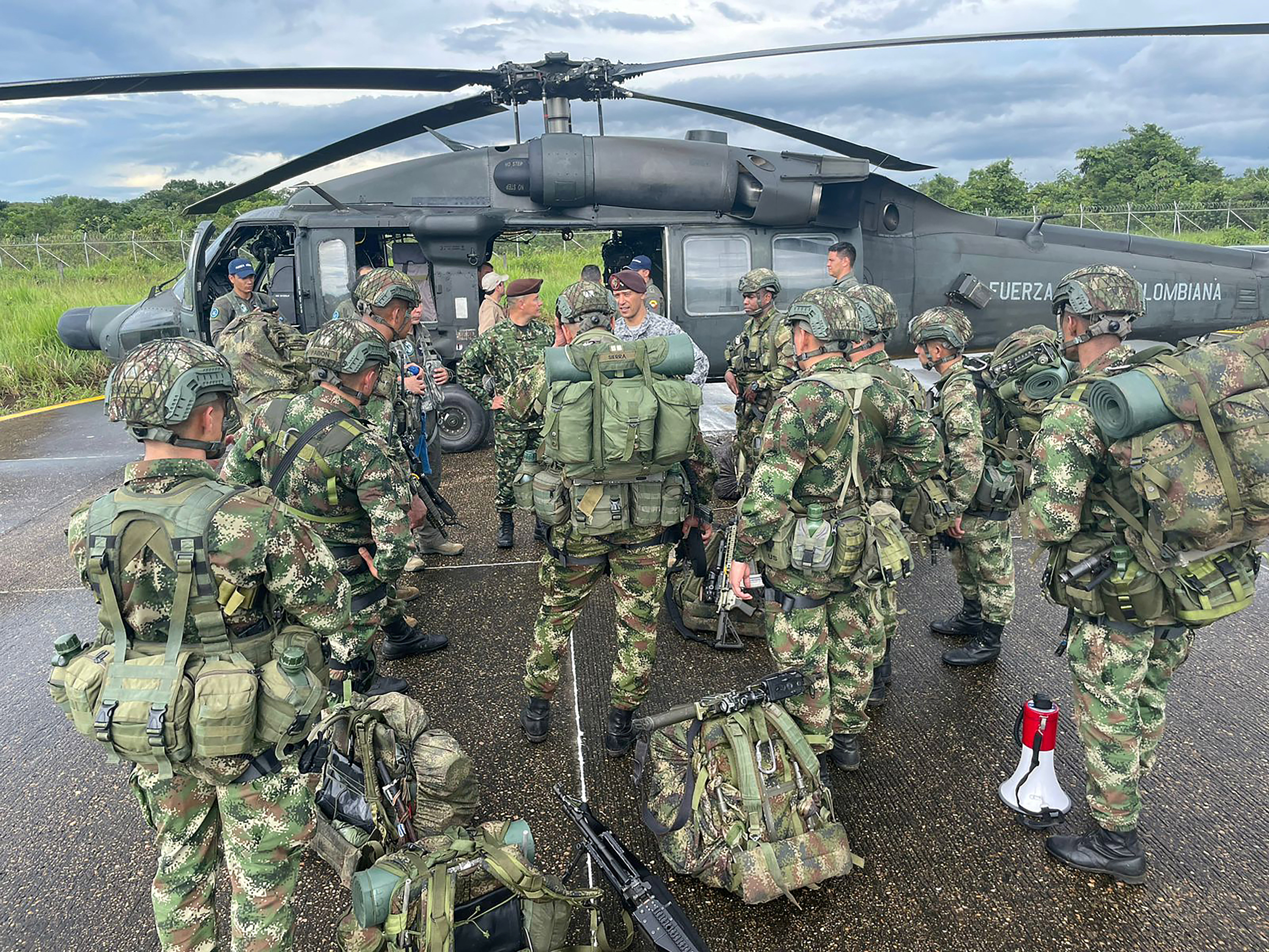 Más soldados se unieron a la Operación Esperanza el 20 de mayo. REUTERS.