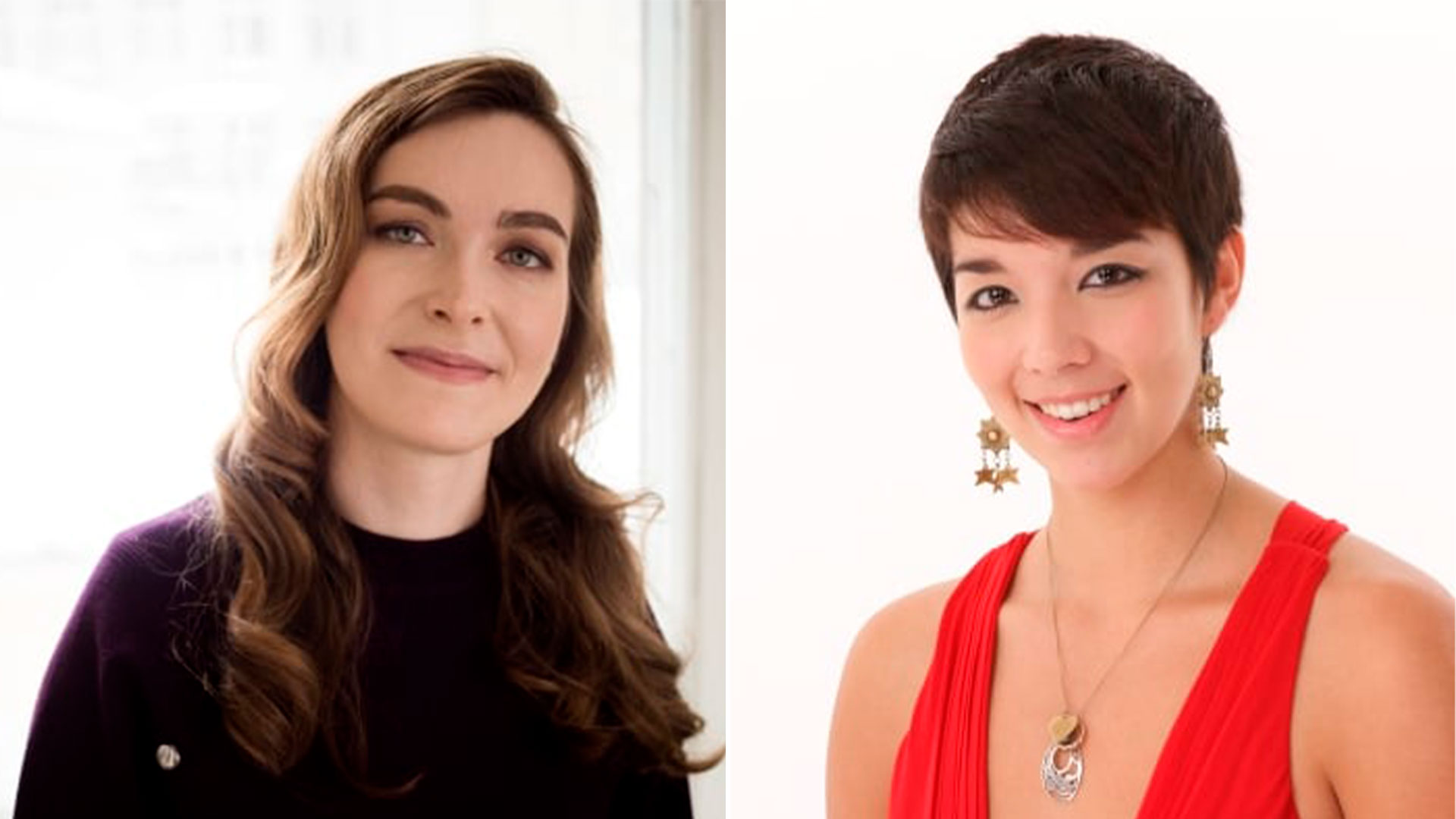 Las científicas premiadas con el Premio L´Óreal-Unesco en la categoría rising talent 2022 : Daria Smirnova de Rusia (izq.) y Alison McAfee de Canadá
