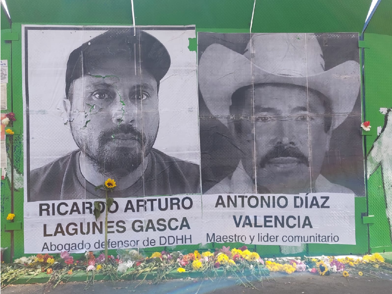 Desde el Parlamento Europeo exigieron la aparición con vida del activista Ricardo Lagunes y del profesor Antonio Díaz