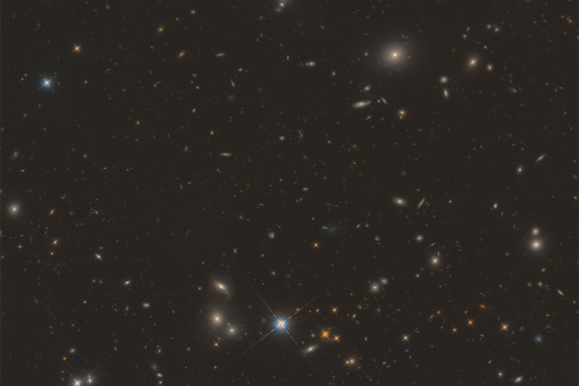 Immagine focalizzata su galassie mai viste prima (NASA)