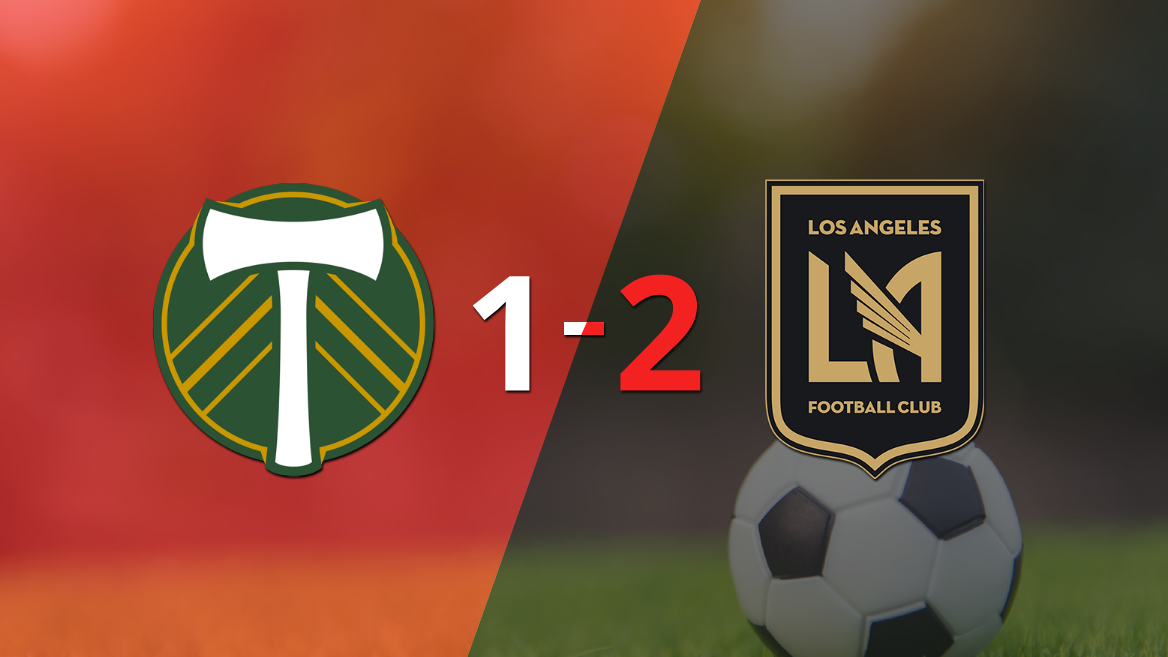 Los Angeles FC superó 2-1 a Portland Timbers como visitante