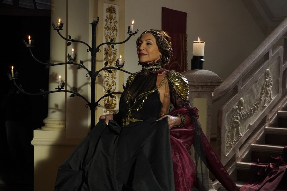 Amparo Grisales hizo parte de la promoción de 'House of Dragon' de HBO Max.