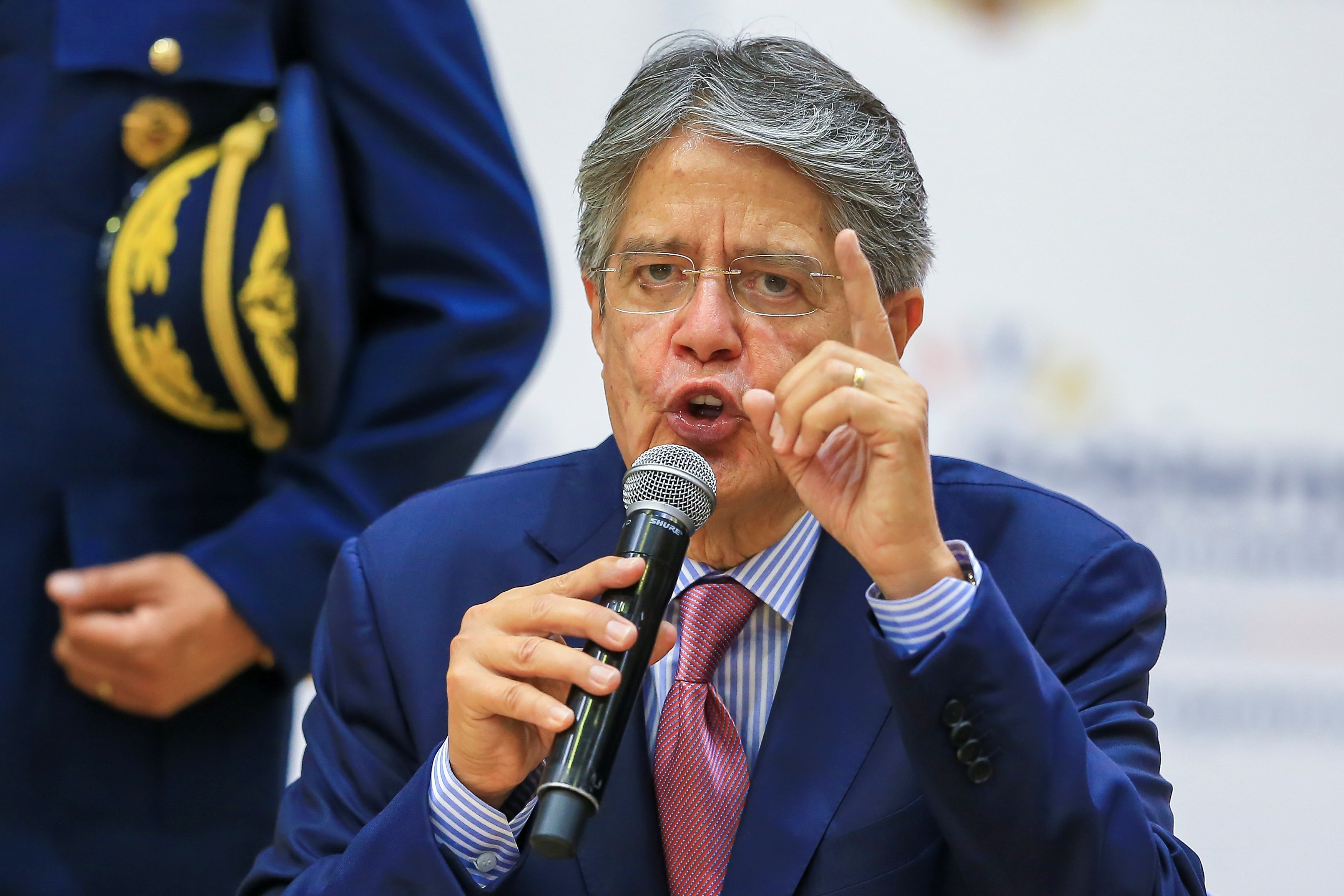 El presidente de Ecuador, Guillermo Lasso (EFE/ José Jácome/Archivo)