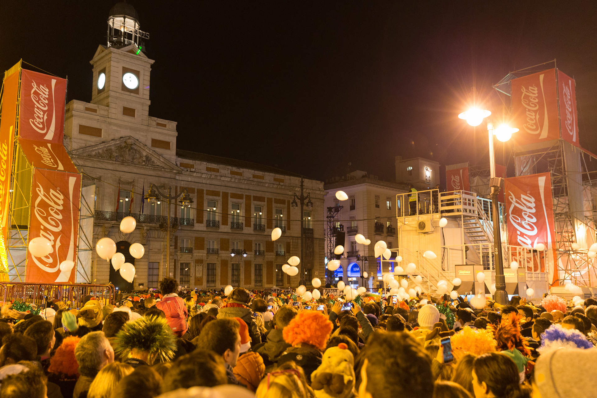 La Puerta del Sol se convierte cada año en el epicentro de la Nochevieja para todo el país (Shutterstock)