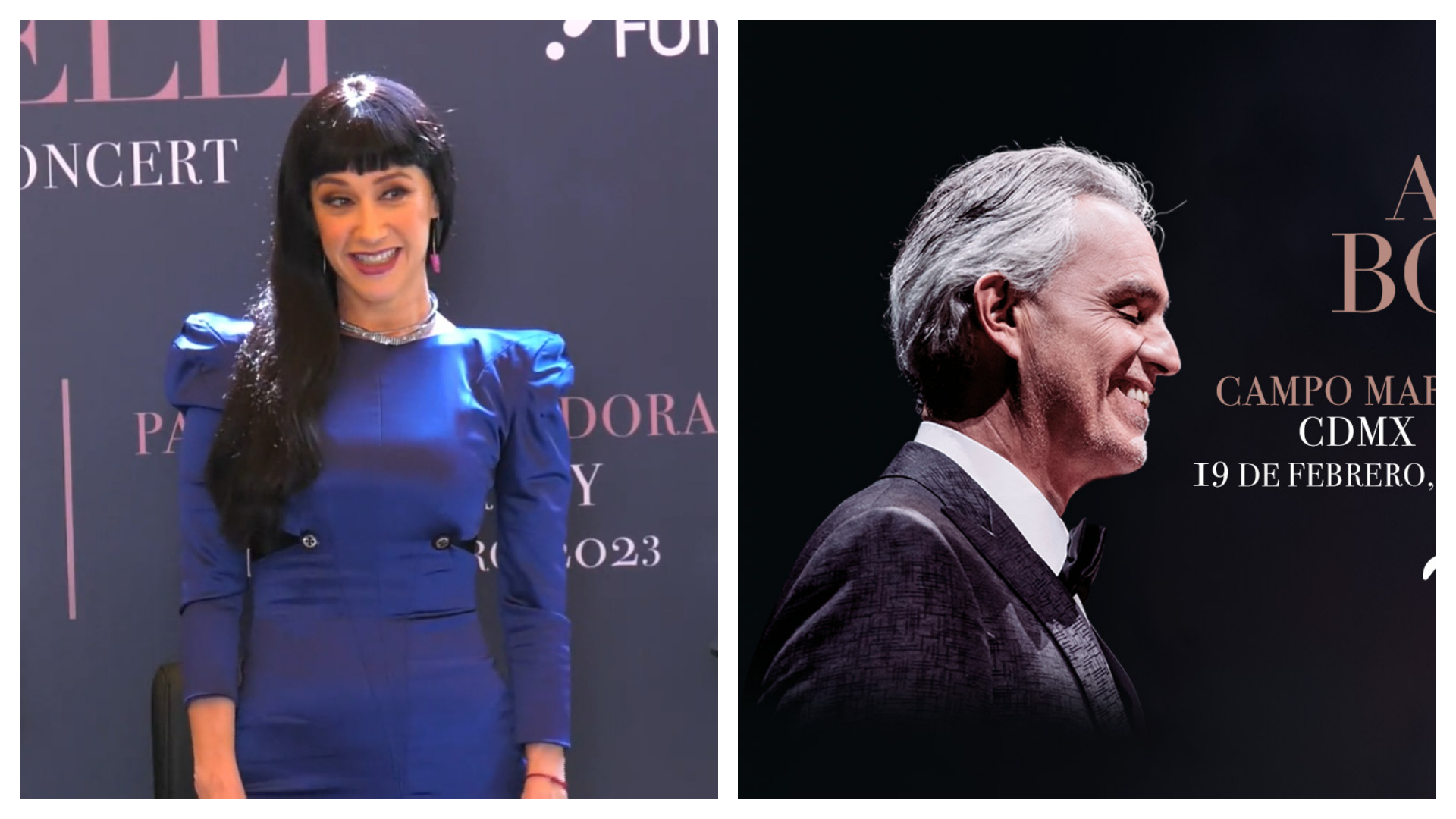 Susana Zabaleta Cantará Con Andrea Bocelli Durante Su Gira En México 2023 Boletos Precios Y 7600