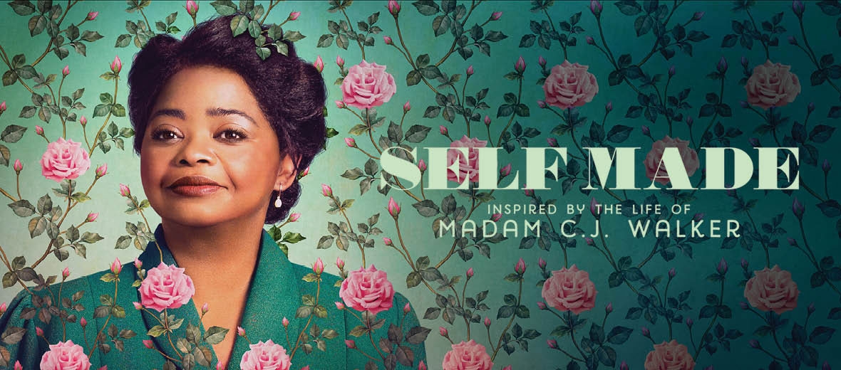  "Madam C.J. Walker", biopic nspirada en la vida de Madam C.J. Walker. (Netflix)