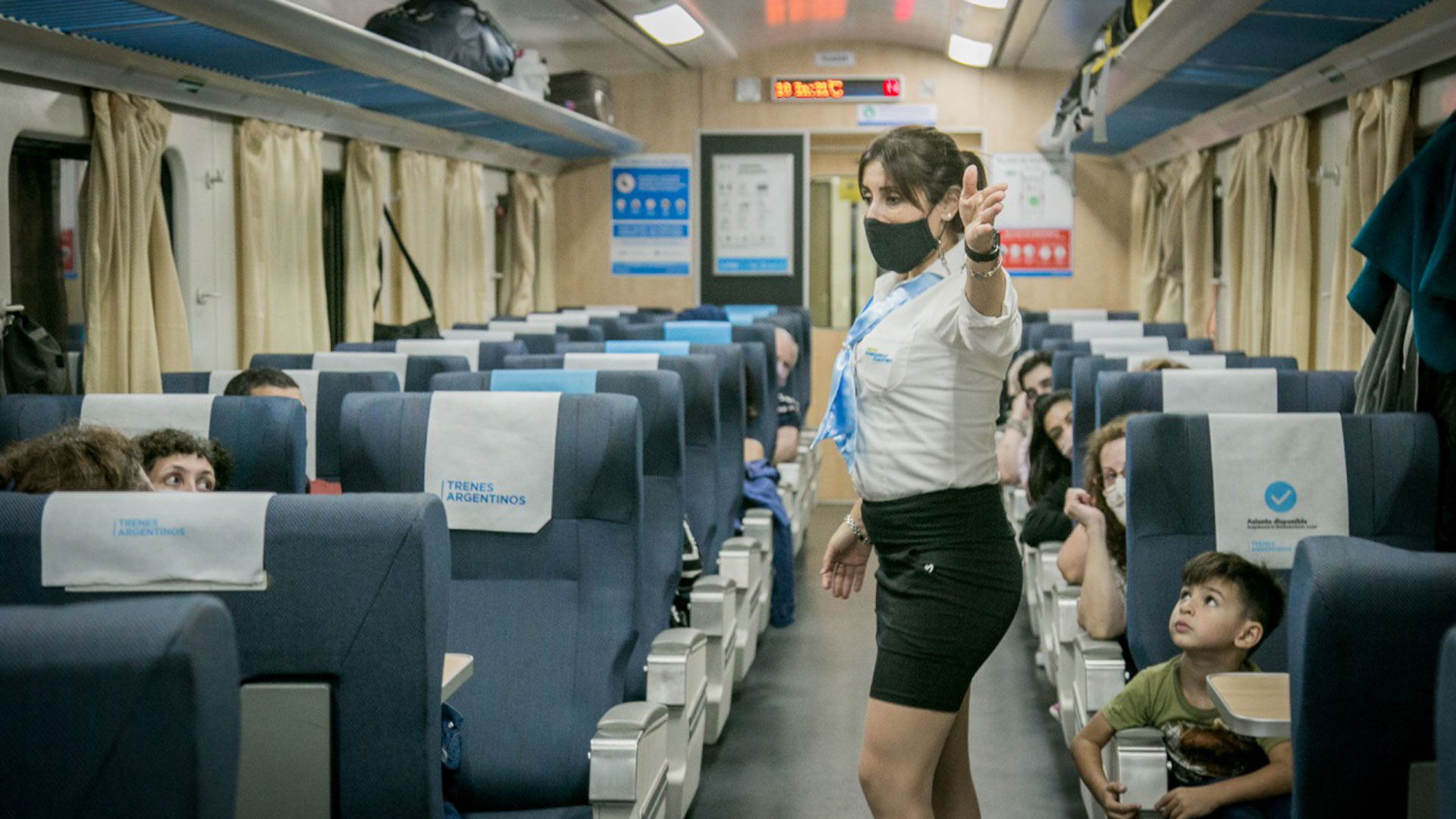 El tren es una de las formas más económicas de viajar por Argentina