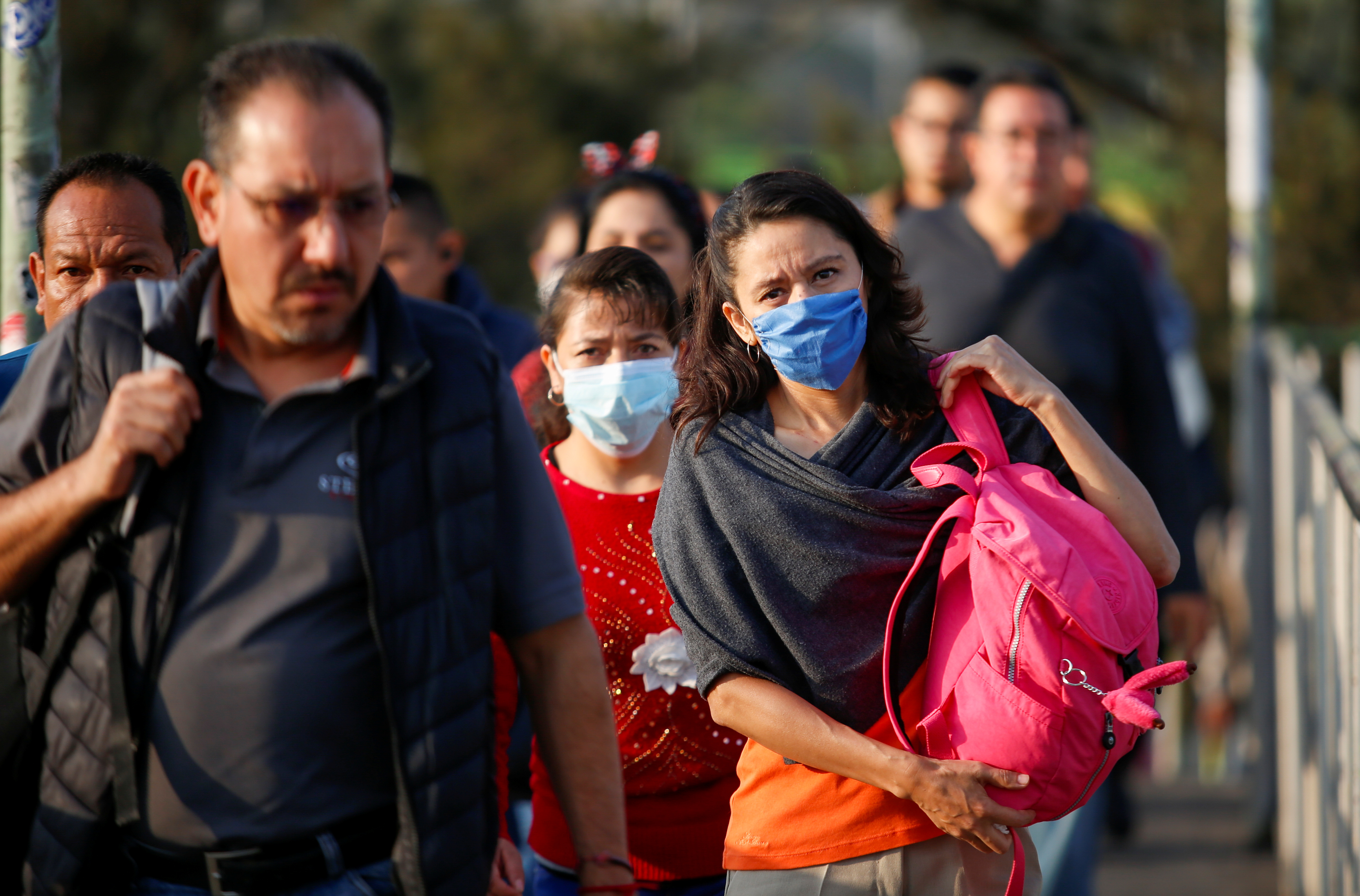 Millones de mexicanos se han visto afectados por las medidas sanitarias que inhiben la movilidad (Foto: Reuters / Gustavo Graf)