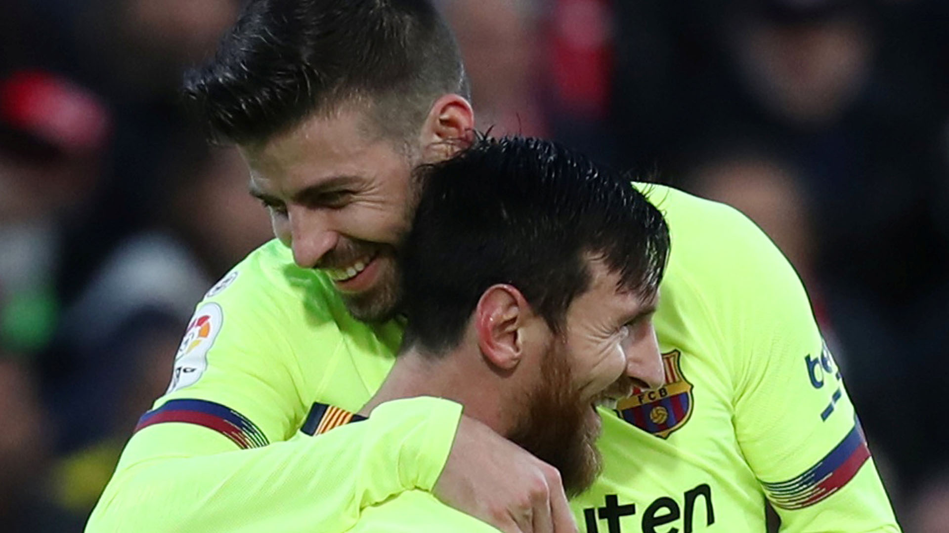 Piqué y Messi fueron parte de la era dorada del Barcelona (REUTERS/Sergio Perez)