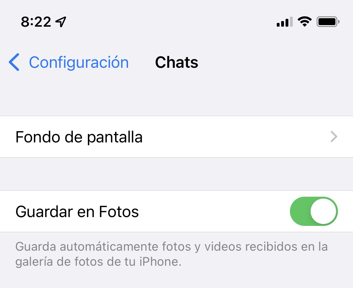 Settings so that WhatsApp groups are not distracting.  (iPhone/WhatsApp/José Arana)