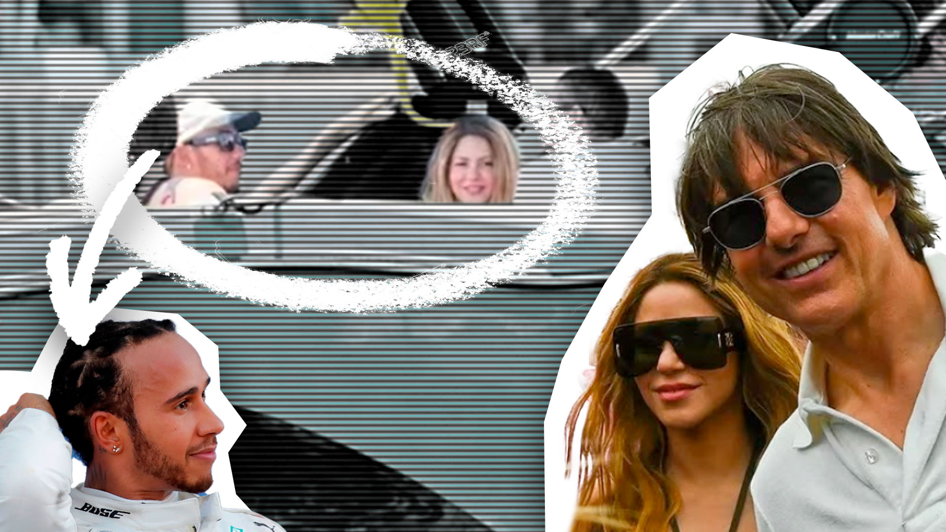 Shakira ha desmentido su relación con Tom Cruise, sin embargo, el piloto Lewis Hamilton podría tener una oportunidad con la intérprete de "Hips Don't Lie"