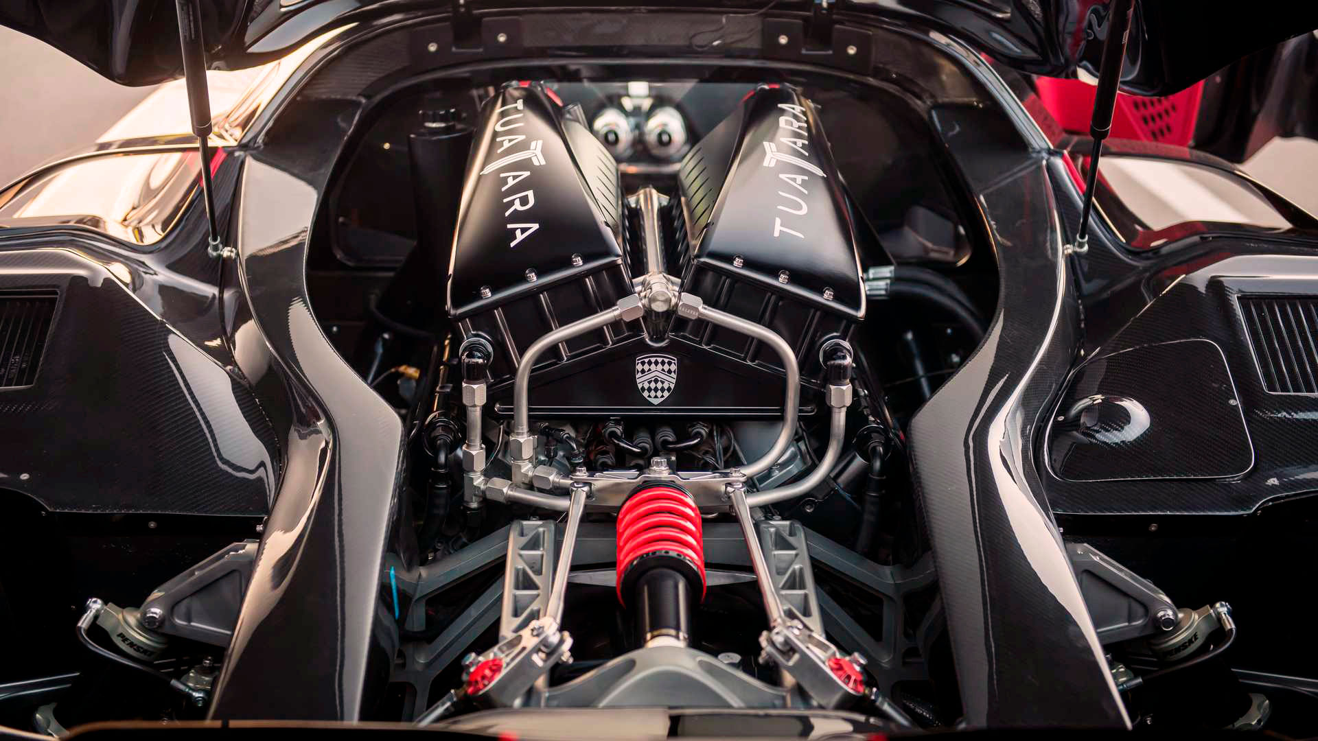 El impresionante V8 biturbo del SSC Tuarara, capaz de erogar 1.750 CV de potencia