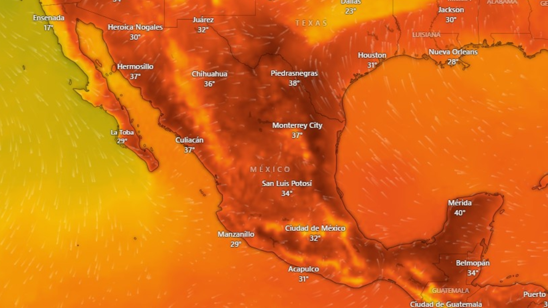 Tercera ola de calor: México registra 48 muertes por altas temperaturas llegando al máximo histórico de 45 grados