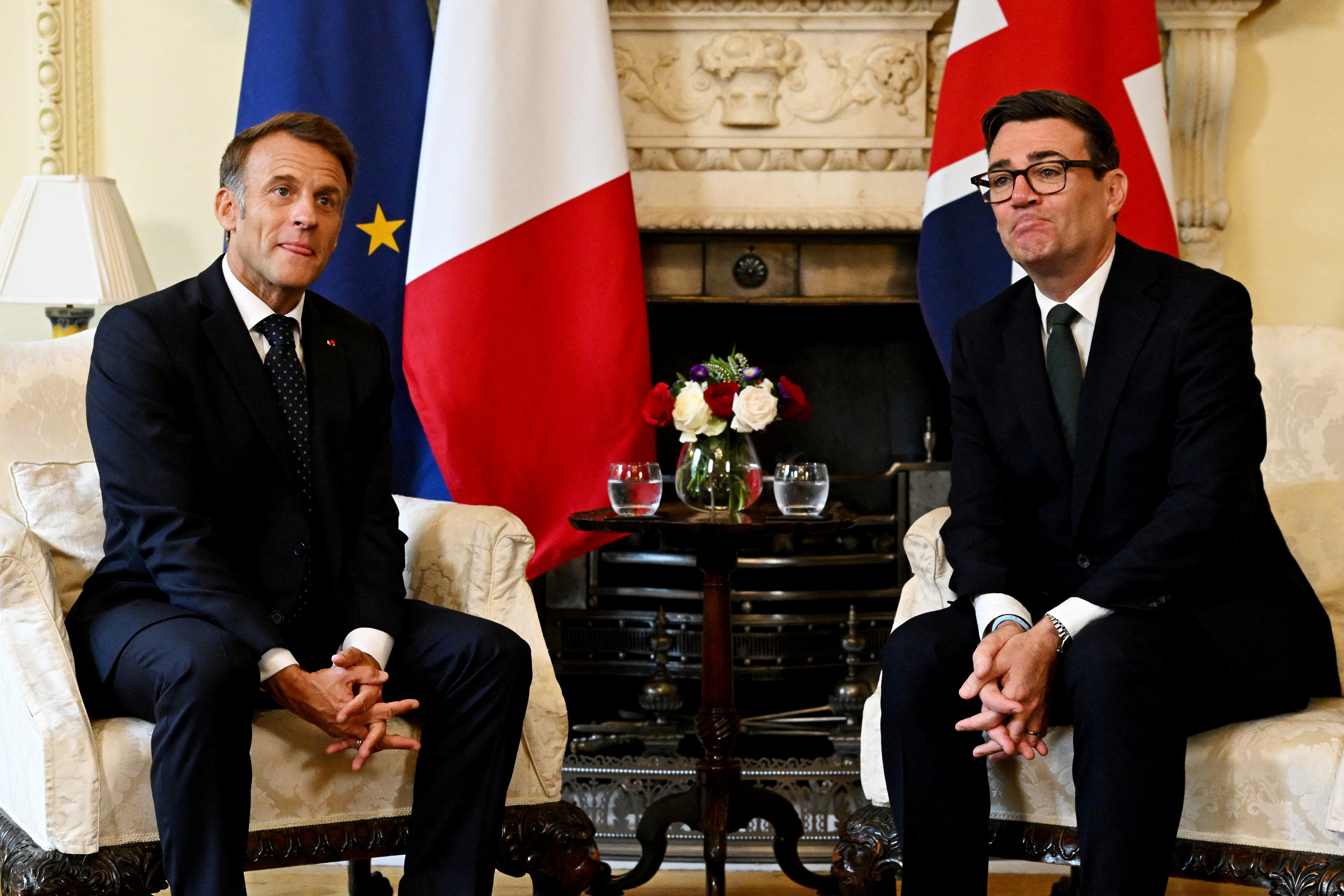 Burnham y Macron ratifican en Londres el apoyo militar a Ucrania