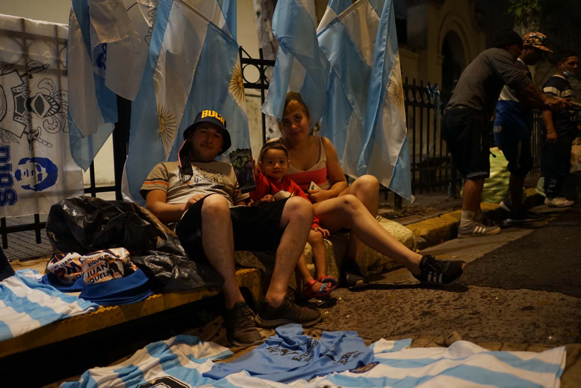 Familias enteras pasaron la madrugada esperando que Casa Rosada abriera sus puertas